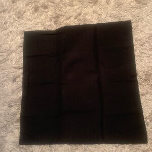 Pillowcase - Black Linen Accent